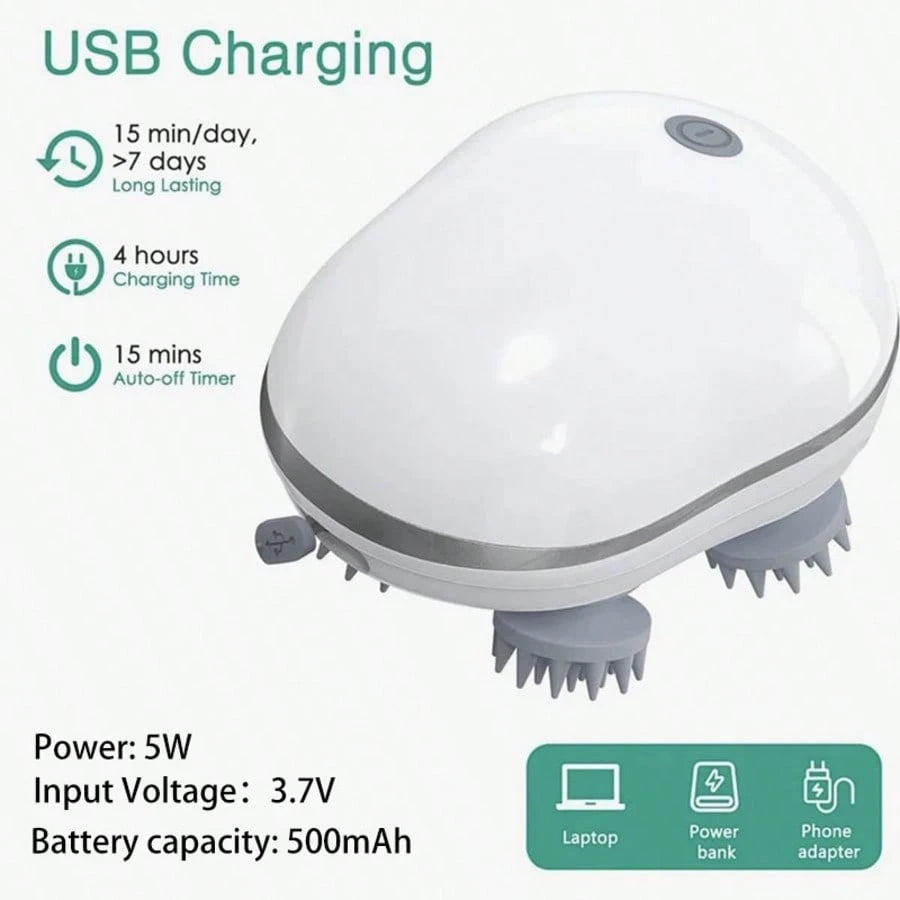 Scalp Massager l مدلك فروة الرأس